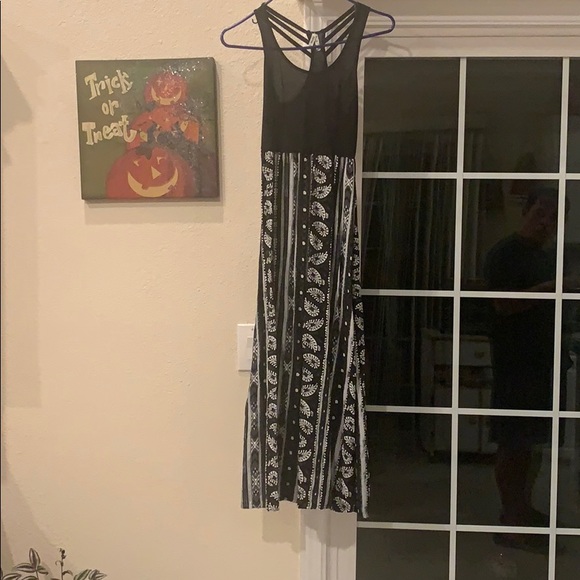 Mudd Dresses & Skirts - Black printed maxi dress Mudd Dresses & Skirts - Black printed maxi dress